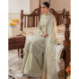 iShopping - Salitex Seher Dastak Luxury Chiffon Unstitched 3 Piece Suit Green (HC-20)
