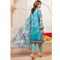 iShopping - Jahanara Coral Mid Summer '22 Unstitched 3 Piece Suit Teal Green (CJ9-03)