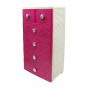 iShopping - Oddity Portable 4 Shelves with 2 Drawers For Kids