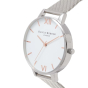 iShopping - Olivia Burton White Dial Women's Watch Silver (OB16BD97)