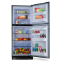 iShopping - Orient Ice 380 Freezer-on-Top Refrigerator 13 Cu Ft Hair Line Silver (6057IP)