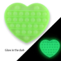 iShopping - Planet X Pop Bubble Fidget Heart Silicone Toy Green (PX-11084)
