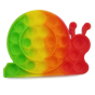 iShopping - Planet X Pop Bubble Fidget Rainbow Snail Silicone Toy (PX-11112)