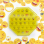 iShopping - Planet X Pop Bubble Fidget Smiley Emoji Hexagon Silicone Toy (PX-11103)