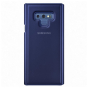 iShopping - Samsung Clear View Standing Blue Cover For Galaxy Note 9