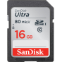 iShopping - SanDisk 16GB Ultra UHS-I SDHC Memory Card (SDSDUNC-016G-GN6IN)
