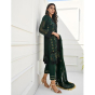 iShopping - Glittire Aura Collection Vol-1 Unstitched 3 Piece (Sparkling Emerald)