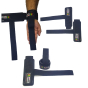 iShopping - Sportstime Wrist Wraps For Weight Lifters Black