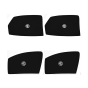 iShopping - Muzamil Store Mg Zs Side Window Sunshade With Logo Black