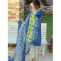 iShopping - Tarzz Zyra Lawn Collection 2020 3 Piece Turkish Blue (L20-S2-53)