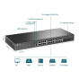 iShopping - TP-Link JetStream 24-Port Gigabit L2+ Managed Switch (TL-SG3428X)
