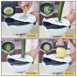 iShopping - The Emart Multifunction Adjustable Drain Basket Slicer