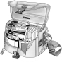iShopping - Lowepro Stealth Reporter D100 AW Camera Shoulder Bag Black