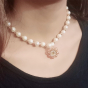iShopping - Rg Shop Pearl Necklace with pearls pendent