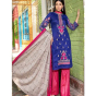 iShopping - Zeenat Embroidered Lawn Collection Vol-15 3 Pieces (D-08)