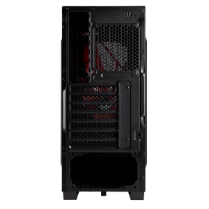 Corsair Carbide Spec 04 Mid Tower Gaming PC Case Red (CC-9011107-WW)
