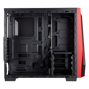 Corsair Carbide Spec 04 Mid Tower Gaming PC Case Red (CC-9011107-WW)