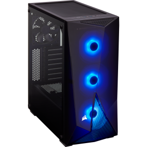 Corsair Carbide Spec Delta RGB ATX Mid Tower Gaming PC Case Black (CC-9011166-WW)