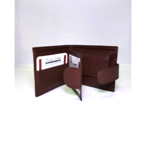 Desire Fashion Leather Wallet For Men Dark Brown (XL-0004)