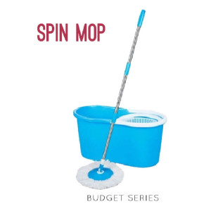 360° Spin Mop Set with Microfiber Mop Head