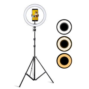 Shoopik Ring Light with Stand For Photography & TikTok Videos 26cm