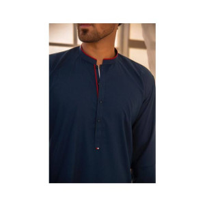 Elegance Republic Kurta Trouser Artistic Blue (1008)