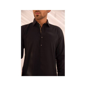 Elegance Republic Kameez Shalwar Burberry Black (1009)