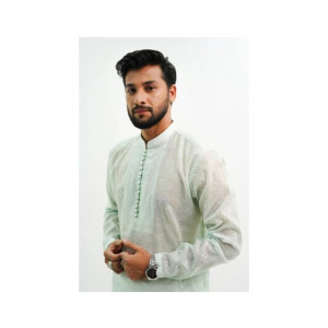 Elegance Republic Embroidered Kurta Trouser Sea Mist Green (1023)