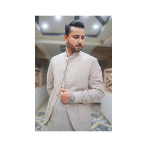 Elegance Republic Kurta Trouser Mercury Brown (1027)