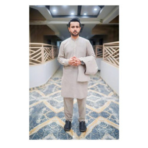 Elegance Republic Kurta Trouser Mercury Brown (1027)