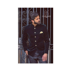 Elegance Republic Velvet Prince Coat Aqua Bluish (1042)