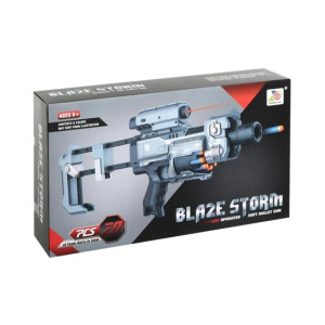 Planet X Blaze Storm Barricade RV-10 Soft Dart Nerf Gun Battery Operated (PX-10476)
