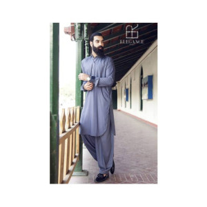 Elegance Republic Kameez Shalwar Comet Grey (1053)
