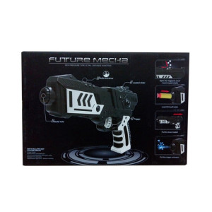 Planet X Future Ultra Black Shooting Gun with Orbeez & Nerf Soft Foam Bullet Darts (PX-10569)