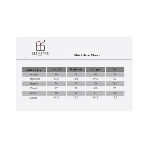 Elegance Republic Cotton Shirt Ebony Chrome White (1059)