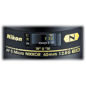 Nikon AF-S Micro-Nikkor 60mm f/2.8G ED Lens