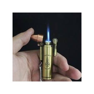 Shop Zone Bullet Torch Turbo Metal Lighter