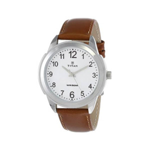Titan Analog Men's Watch - Brown (1585SL07)