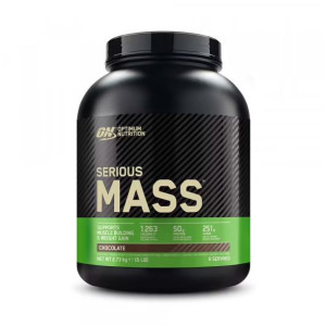 Optimum Nutrition Serious Mass Protein Powder Gainer Chocolate - 2.72kg