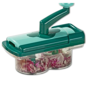 Shop Zone Nicer Dicer Fusion Chopper and Slicer Green