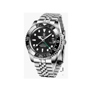 Benyar Pearl Pagani Design Mens Watch Silver (PD-1662-5)