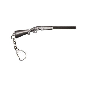 Afreeto PUBG S686 Double Barrel Gun Metal Car Keychain
