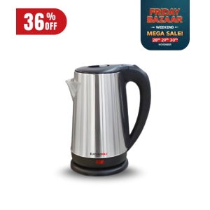 Electromax Stainless Steel Cordless Kettle (EMKT-2700)