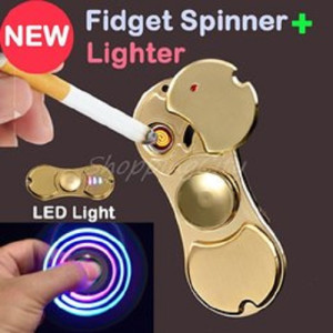 Shop Zone Hand Spinner USB Electric Turbo Lighter