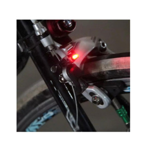Ferozi Traders Bicycle Rainproof Brake LED Light 1Pc