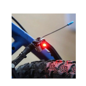 Ferozi Traders Bicycle Rainproof Brake LED Light 1Pc