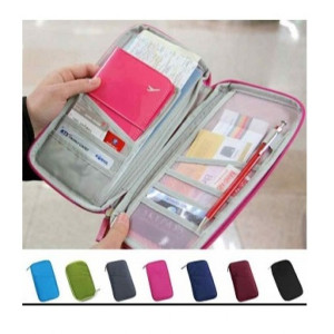 Ferozi Traders Travel Documents Zipper Bag