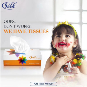 Silk Ultrasoft White Tissue 150 Pulls