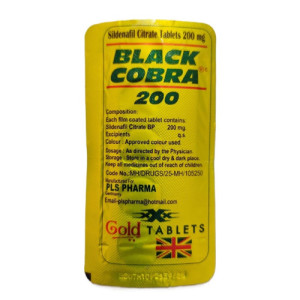 Cart Shop Black Cobra Gold Tablets 200mg