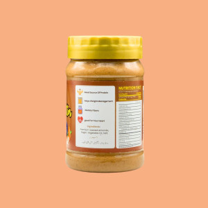 Zaksyard Almond Butter (All Natural) Creamy 210g